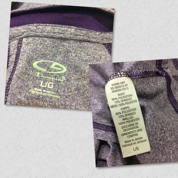 Champion 1/4 zip Long Sleeve Workout Top Ruffle - Picture 8 of 8